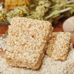 Μπάρα Παστέλι (Μέλι, Αγγούκι, Σοκολάτα Υγείας) Pasteli Bar (Honey, Sesame, Dark Chocolate)