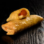 Λουκανόπιτα Σάλτσα | (Sausage Pie with Sauce)